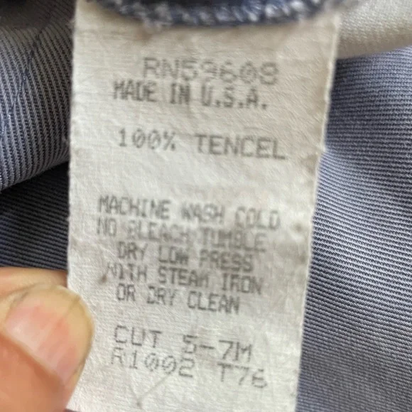 Michael Glasser for Democracy high-waist, pleated trousers, 90s! Classic! - Picture 5 of 9